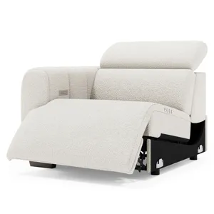 Aldo Fabric Left Arm Power Motion Chair
