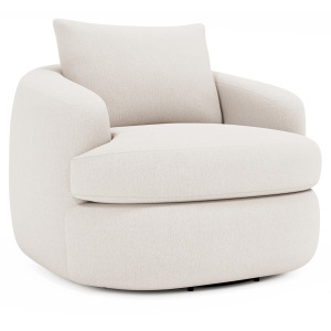 Jules Fabric Swivel Chair