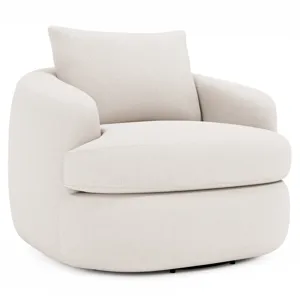 Jules Fabric Swivel Chair