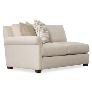 Barnes Fabric Left Arm Loveseat