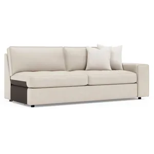 Nest Leather Right Arm Loveseat
