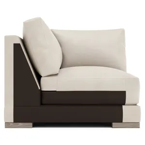Lars Leather Corner Chair