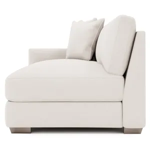 Dawkins Fabric Left Arm Loveseat