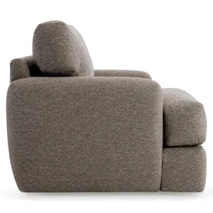 Plush Cameron Fabric Swivel Chair