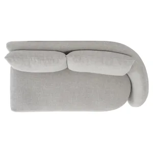 Moretti Fabric Right Arm Loveseat