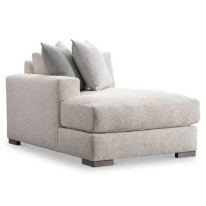 Drew Fabric Left Arm Chaise