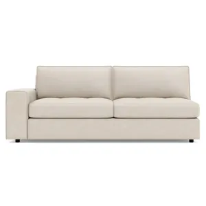 Nest Leather Left Arm Loveseat