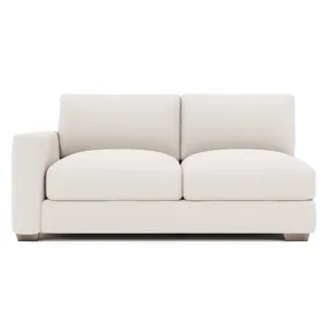 Dawkins Fabric Left Arm Loveseat