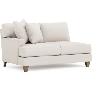 Bernhardt Solutions Mila Fabric Left Arm Loveseat