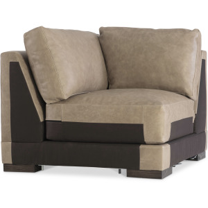 Lars Leather Corner Chair