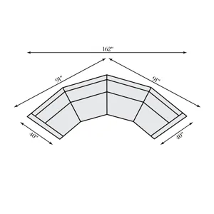 Soleil Fabric Sectional