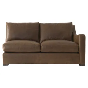 Ventura Leather Right Arm Loveseat