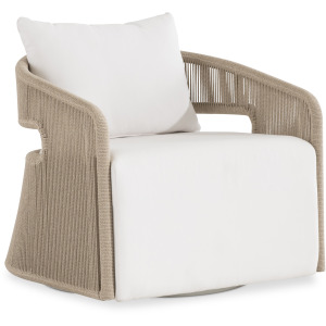 Trellis Outdoor Swivel Chair