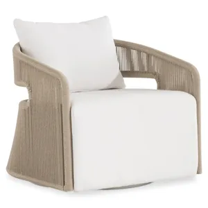 Trellis Outdoor Swivel Chair