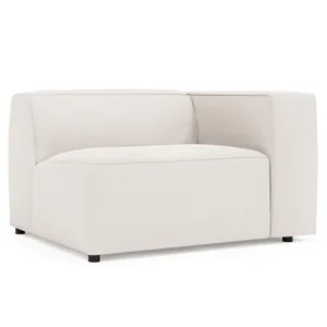 Bliss Fabric Left Arm Chair