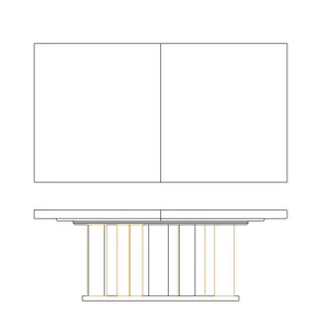 Prado Dining Table Base