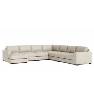 Dawkins Leather Sectional