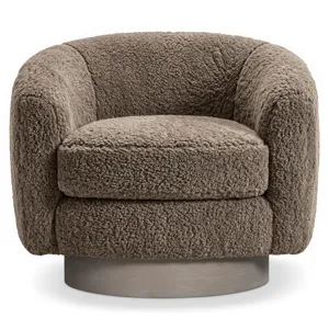 Camino Shearling Swivel Chair