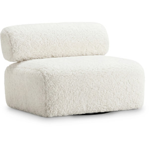 Paley Shearling Swivel Chair