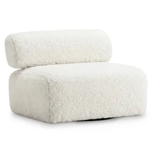 Paley Shearling Swivel Chair