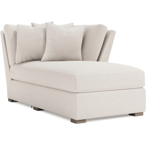 Ventura Fabric Right Arm Bumper Chaise