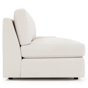 Serena Fabric Right Arm Loveseat