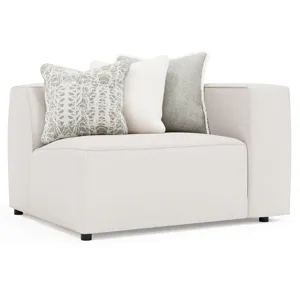 Bliss Fabric Left Arm Chair