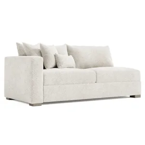 Helena Fabric Left Arm Loveseat