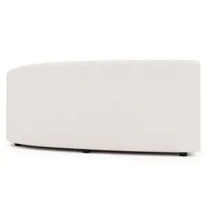 Plush Elle Fabric Right Arm Loveseat