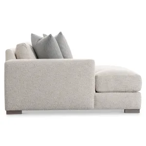 Drew Fabric Left Arm Chaise