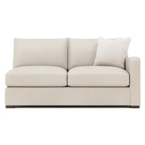 Ventura Leather Right Arm Loveseat