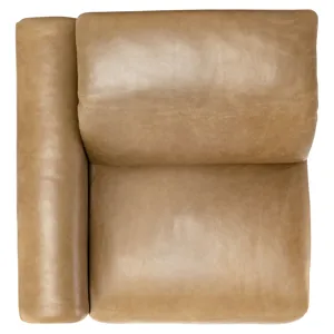 Billings Leather Left Arm Power Motion Chair