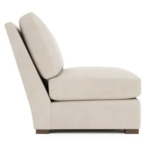 Ventura Leather Armless Chair