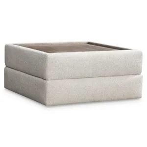 Vista Fabric Ottoman