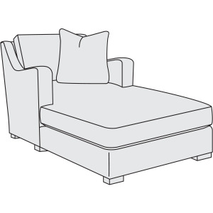Ventura Fabric Chaise