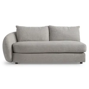 Moretti Fabric Left Arm Loveseat