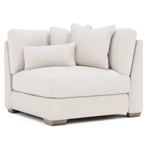 Plush Dawkins Fabric Corner Chair