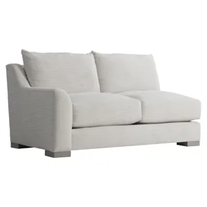 Plush Gabi Fabric Left Arm Loveseat