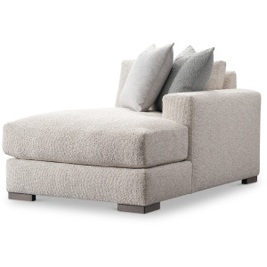 Drew Fabric Right Arm Chaise