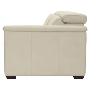 Lioni Leather Right Arm Power Motion Loveseat