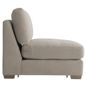 Plush Dawkins Fabric Armless Chair