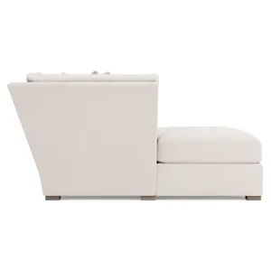 Ventura Fabric Left Arm Bumper Chaise