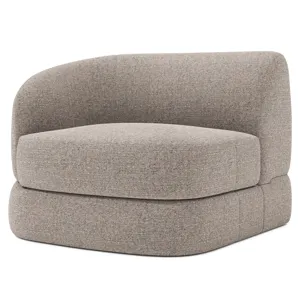 Sylvio Fabric Left Arm Chair