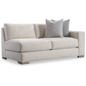 Drew Fabric Right Arm Loveseat