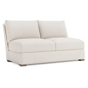 Ventura Fabric Armless Loveseat