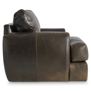 Cameron Leather Swivel Chair