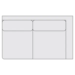 Signature Seating Fabric Right Arm Loveseat