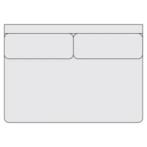 Signature Seating Fabric Armless Loveseat