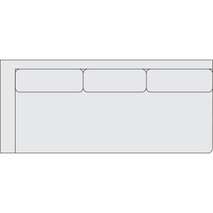 Signature Seating Fabric Left Arm Sofa