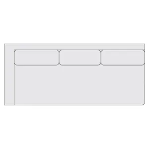 Signature Seating Fabric Left Arm Sofa